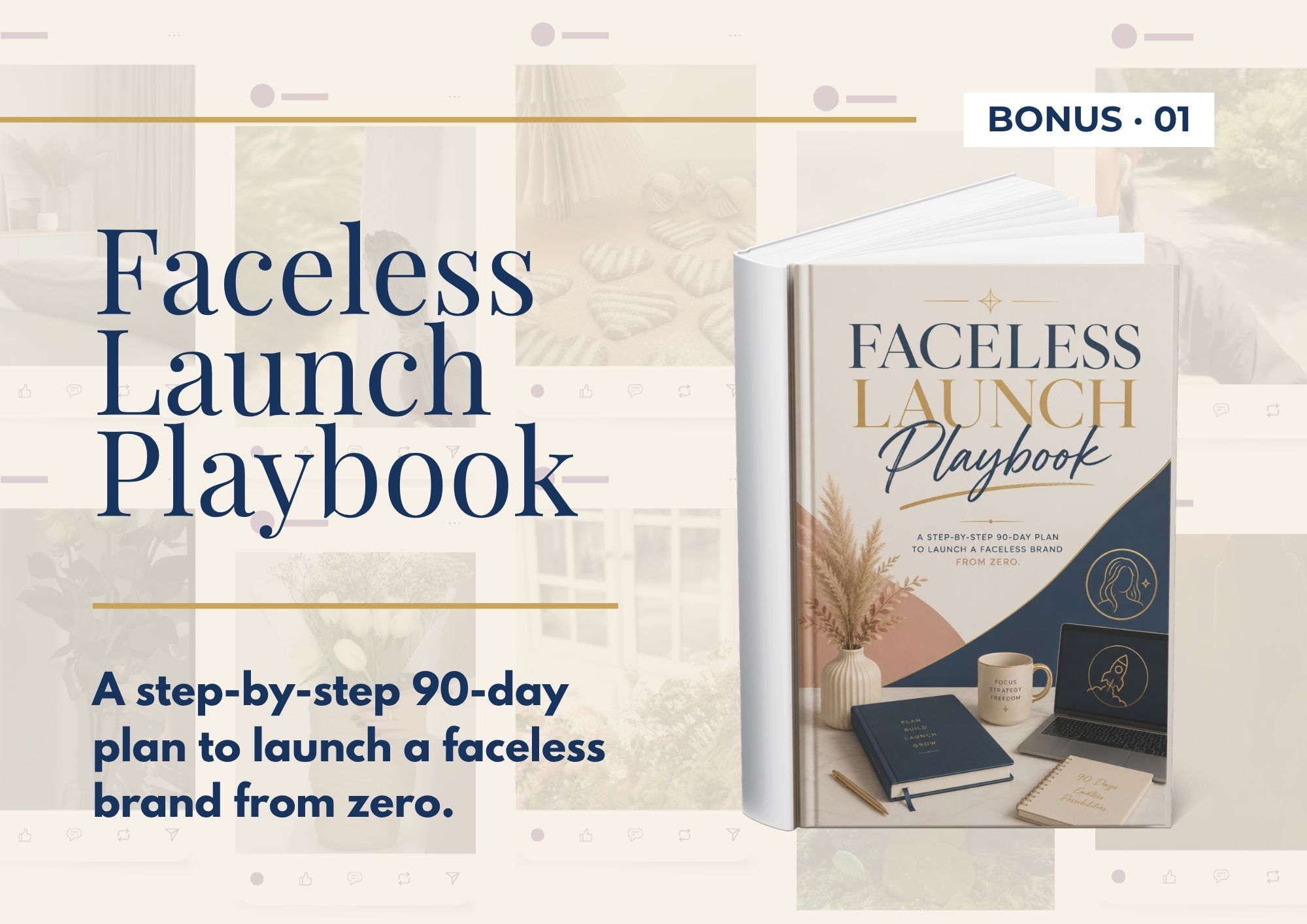 Faceless Launch Playbook cover