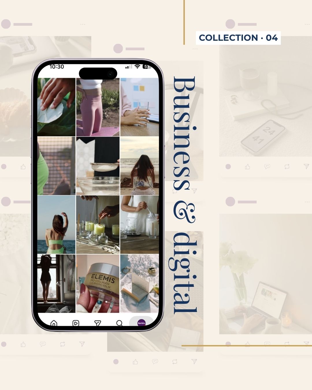 Business and digital product clip preview