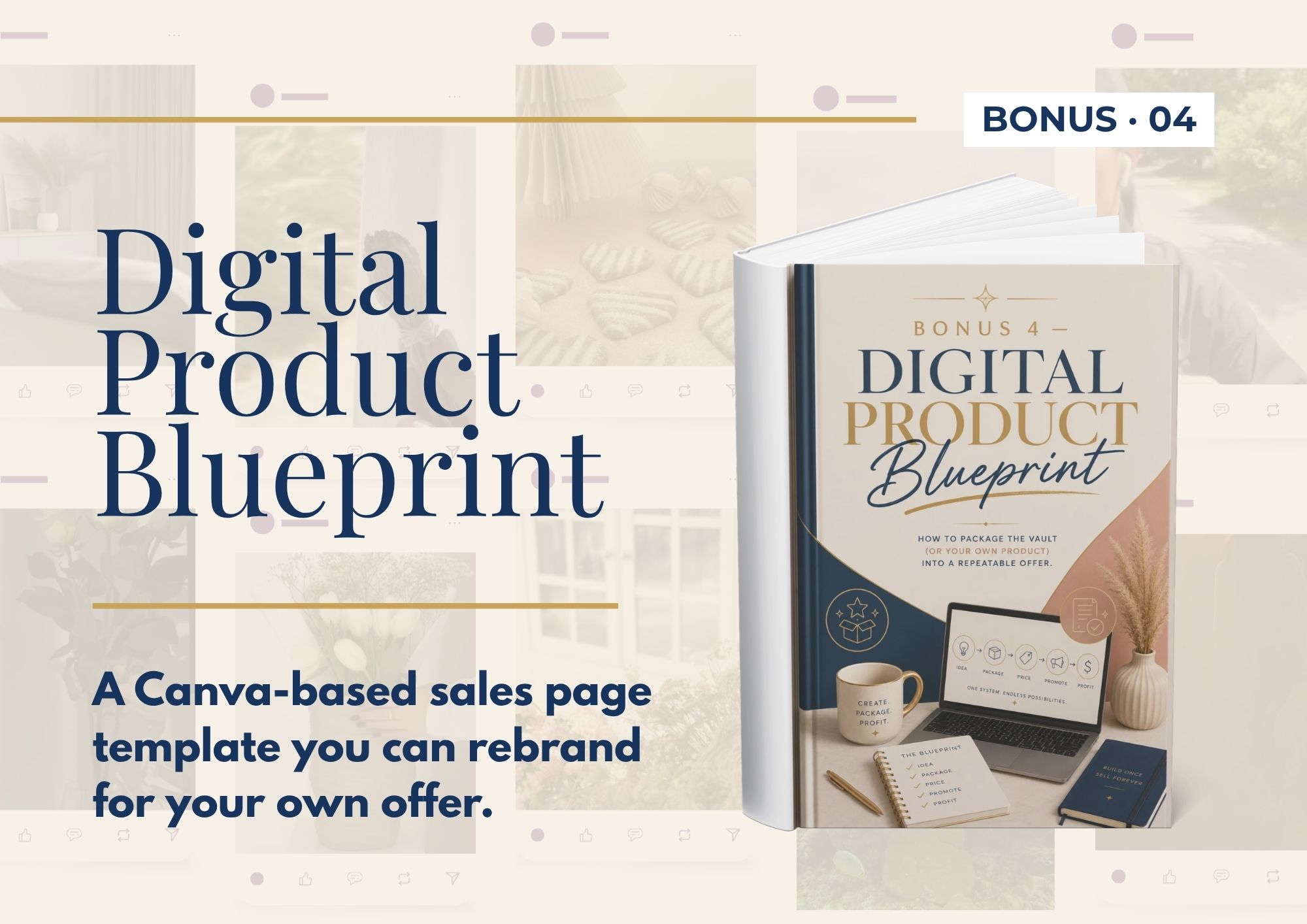 Digital product blueprint cover